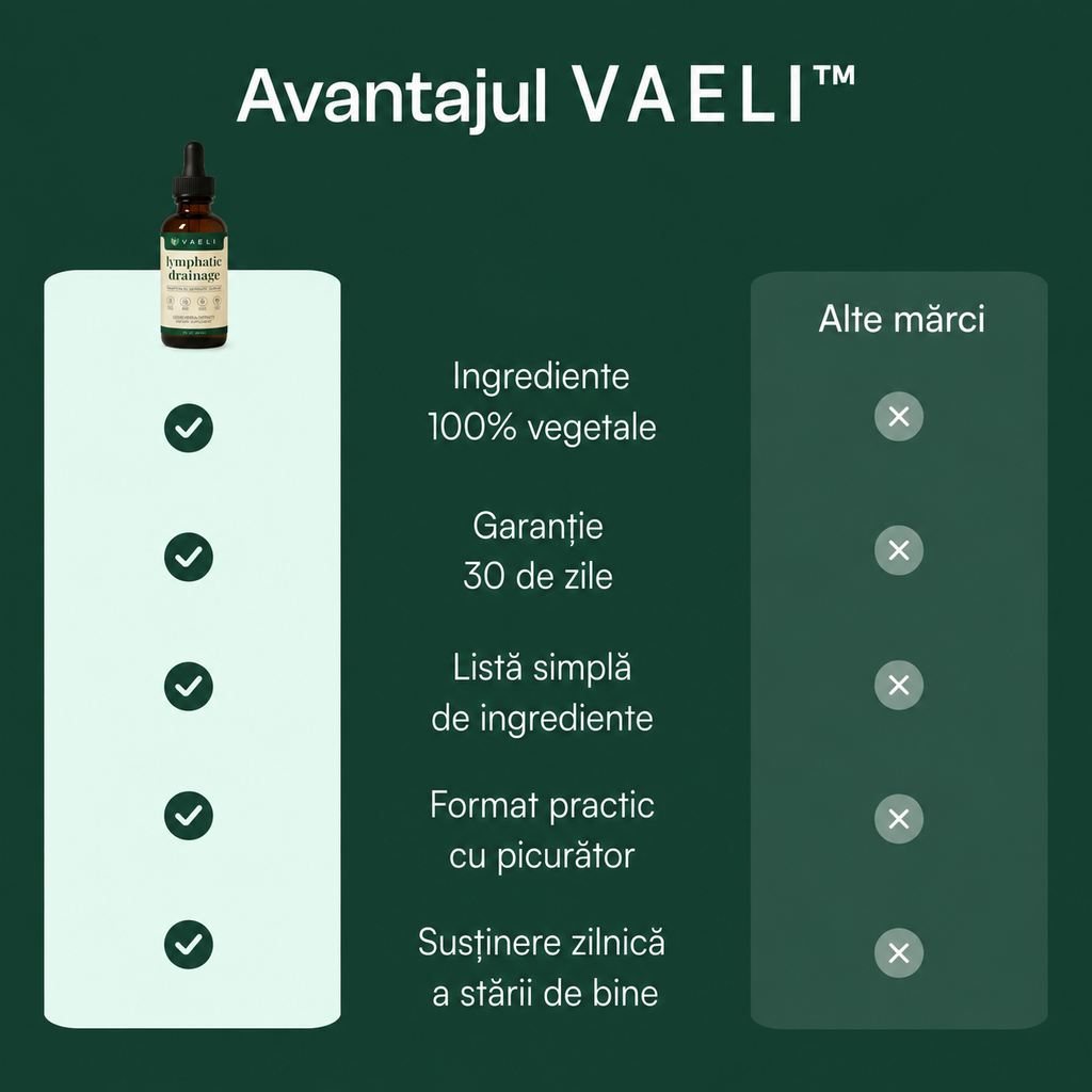 Vaeli™ Picături pentru Drenaj Limfatic